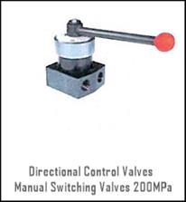 Directional Control Valves, Manual Switching Valves 200MPa
